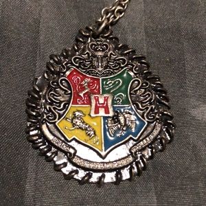 Harry Potter Hogwarts Crest Necklace